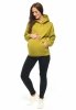 MijaCulture hoodie for pregnant women and breastfeedinf Molly Pistachio